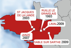 Carte date d'installation