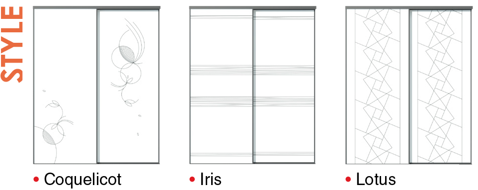 Choix Placard GRAPHIC STYLE POUPIN