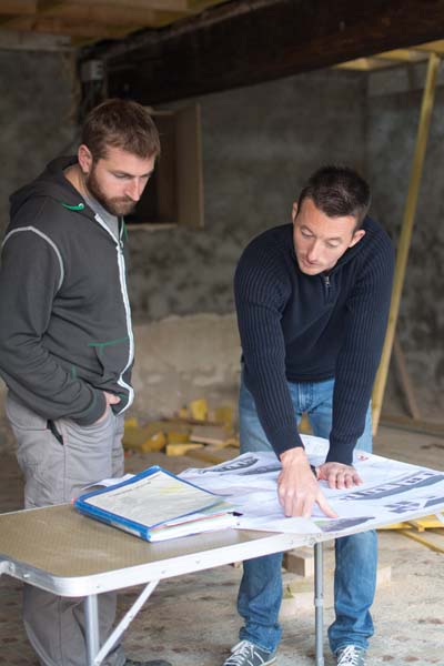 Rendez vous Chantier POUPIN echanges clients